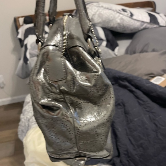 Coach purse  and matching wrislet used like new without tags no defects - Picture 1 of 11